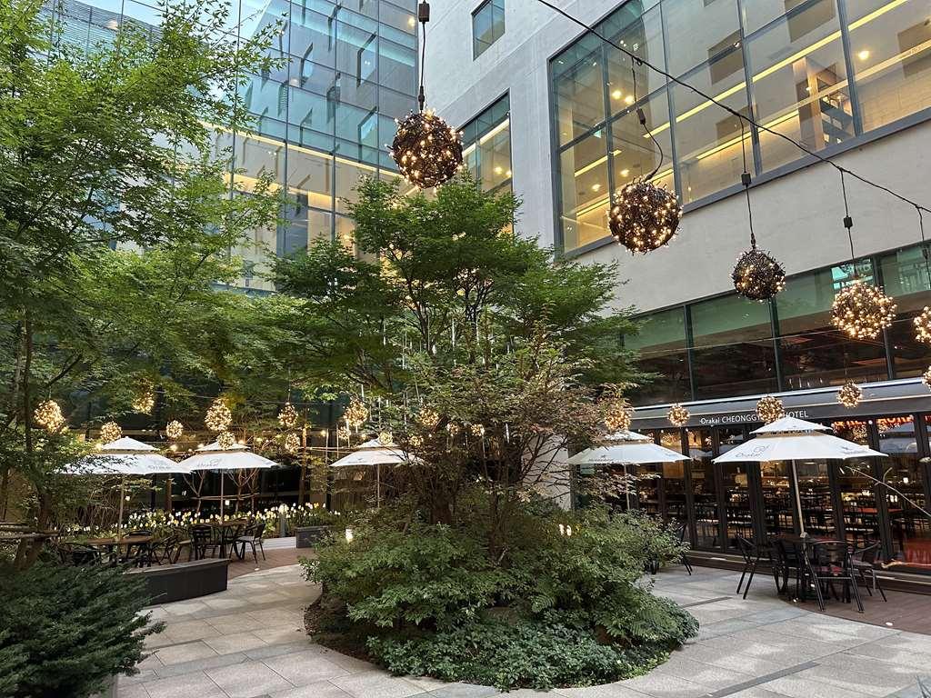 Orakai Cheonggyesan Hotel Szöul Étterem fotó